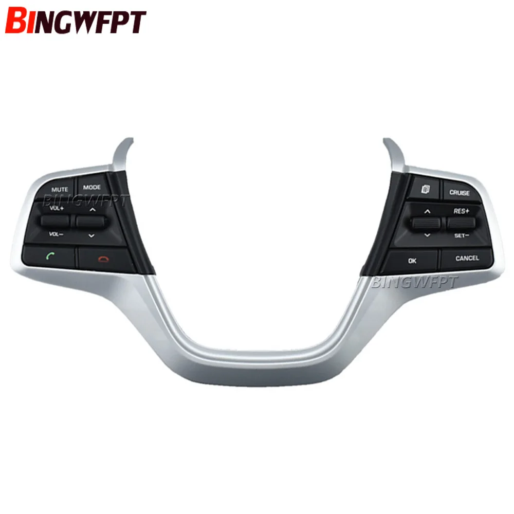 Telephone Voice Instrument Control Cruise Control Steering Wheel Buttons Switch For Hyundai Elantra 1.6l 2016 2017 2018 2019