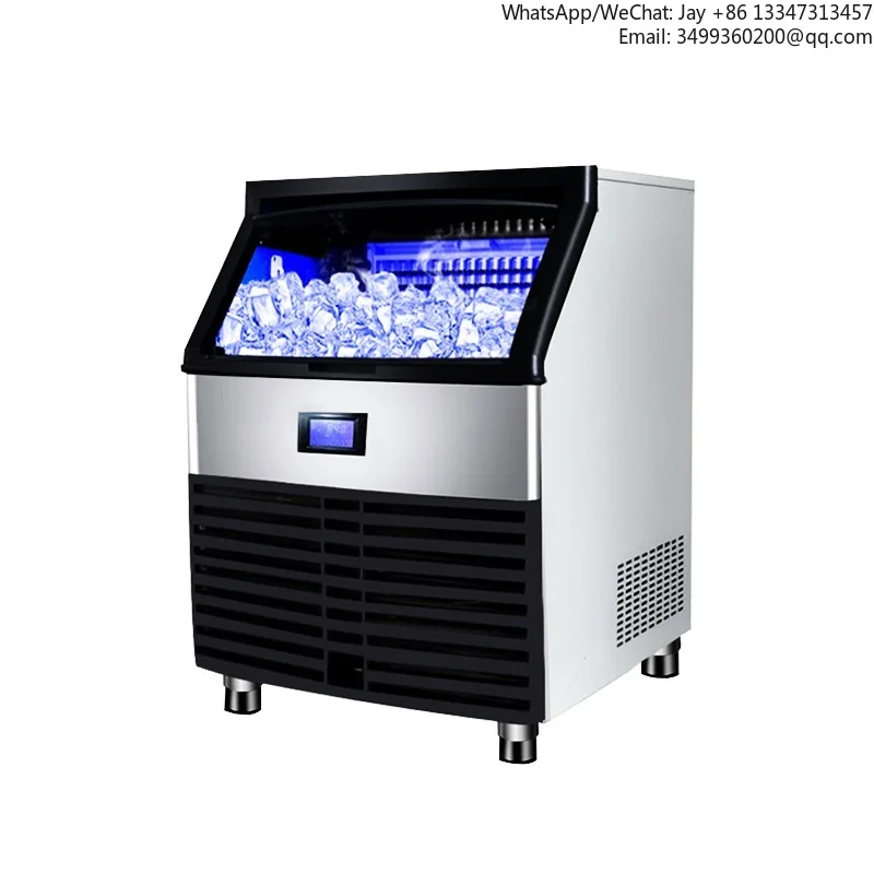 

Commercial-Home Brushed Stainless Steel Ice Block Making Machine Cube Commercial-Home Brushed Stainless Steel Ice Block Maker