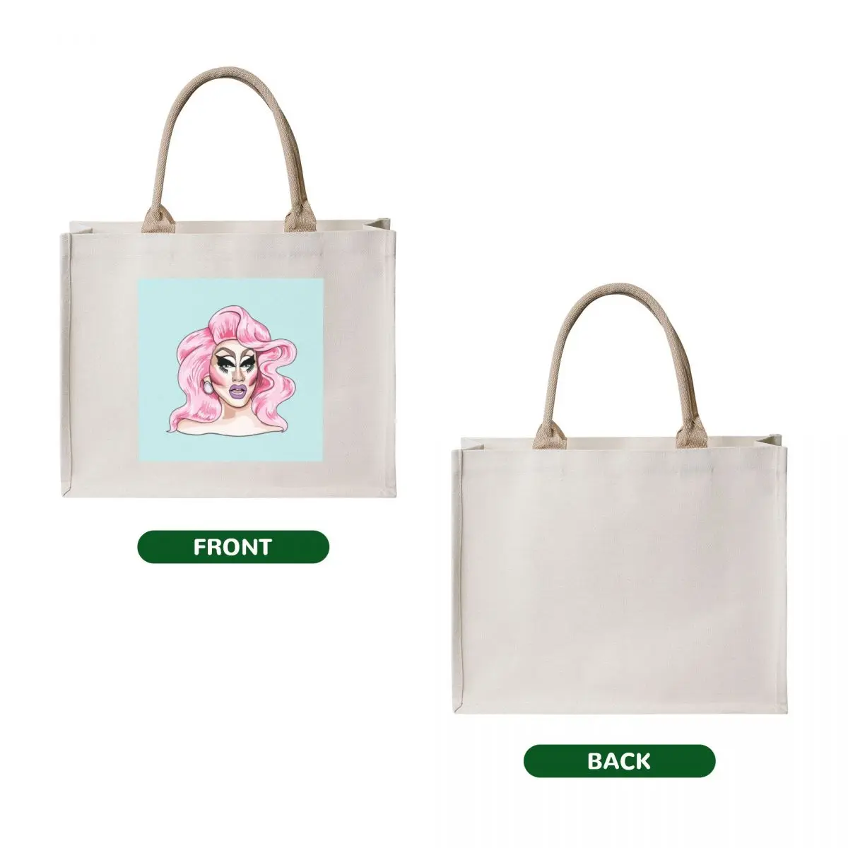 Trixie Mattel Tote Bag Women's tote bag tote bag university reusable shopping bags university shopper