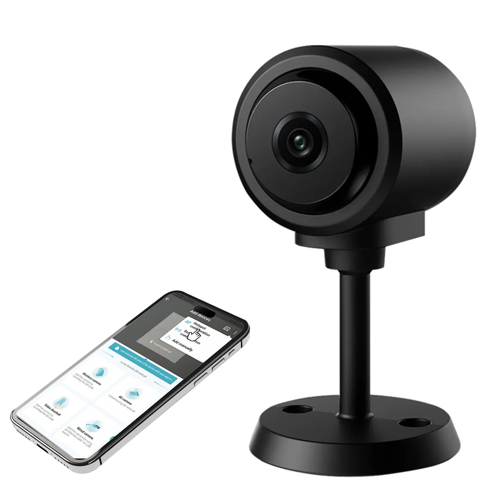 Motion Detection Camera Small Wireless Camera Small Security Camera Wireless App Control Support Motion Detection for Indoor Use