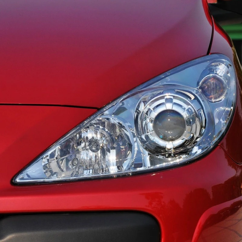 

Для Peugeot 307 2008 2009 2010 2011 2012 2013, автомобильные аксессуары, крышка передней фары, замена оригинального объектива
