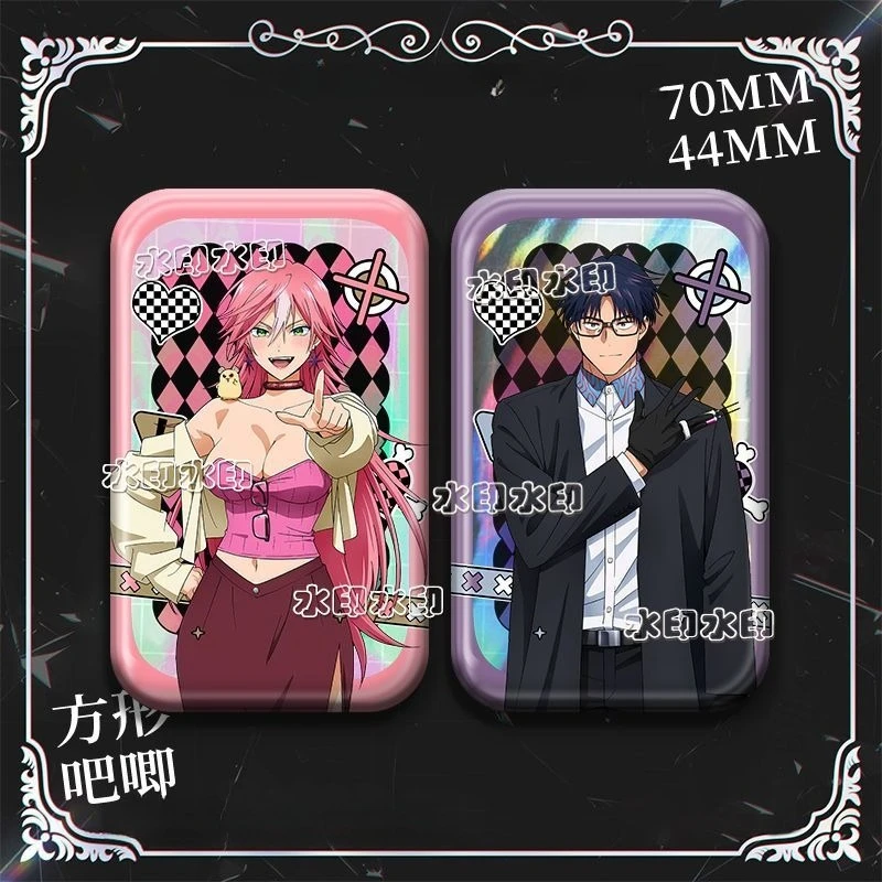 Marriage Txin Hikaru Gero Mei Kiyosaki Metall-Abzeichen Hochwertiges Farbdruck-Anime-Emblem für Schulranzen, Kleidung und Dekoration als Geschenk – Detail 5