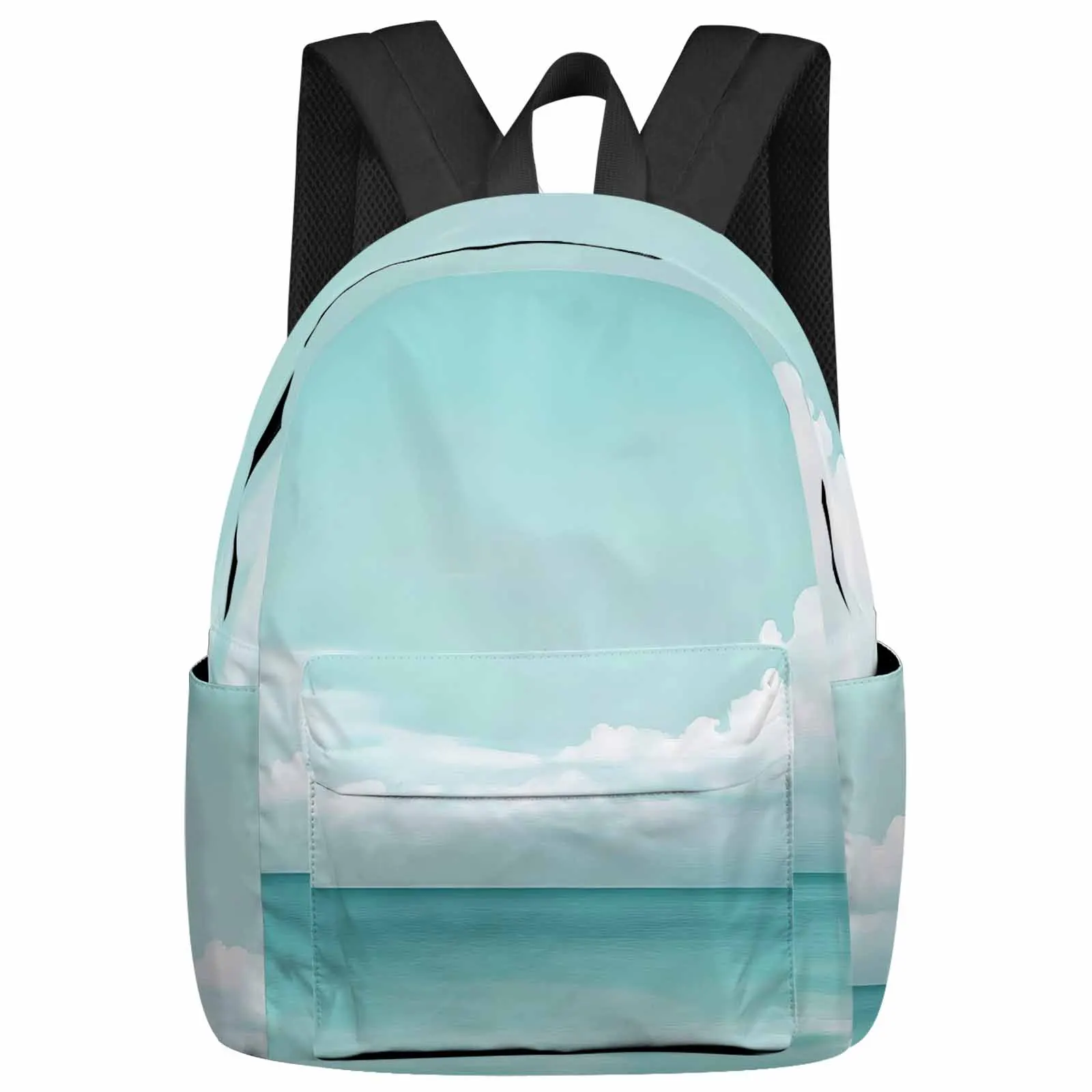 

Vintage Sky Clouds Backpack School Bags for Teenagers Students Laptop Bag Women's Casual Travel Backpack