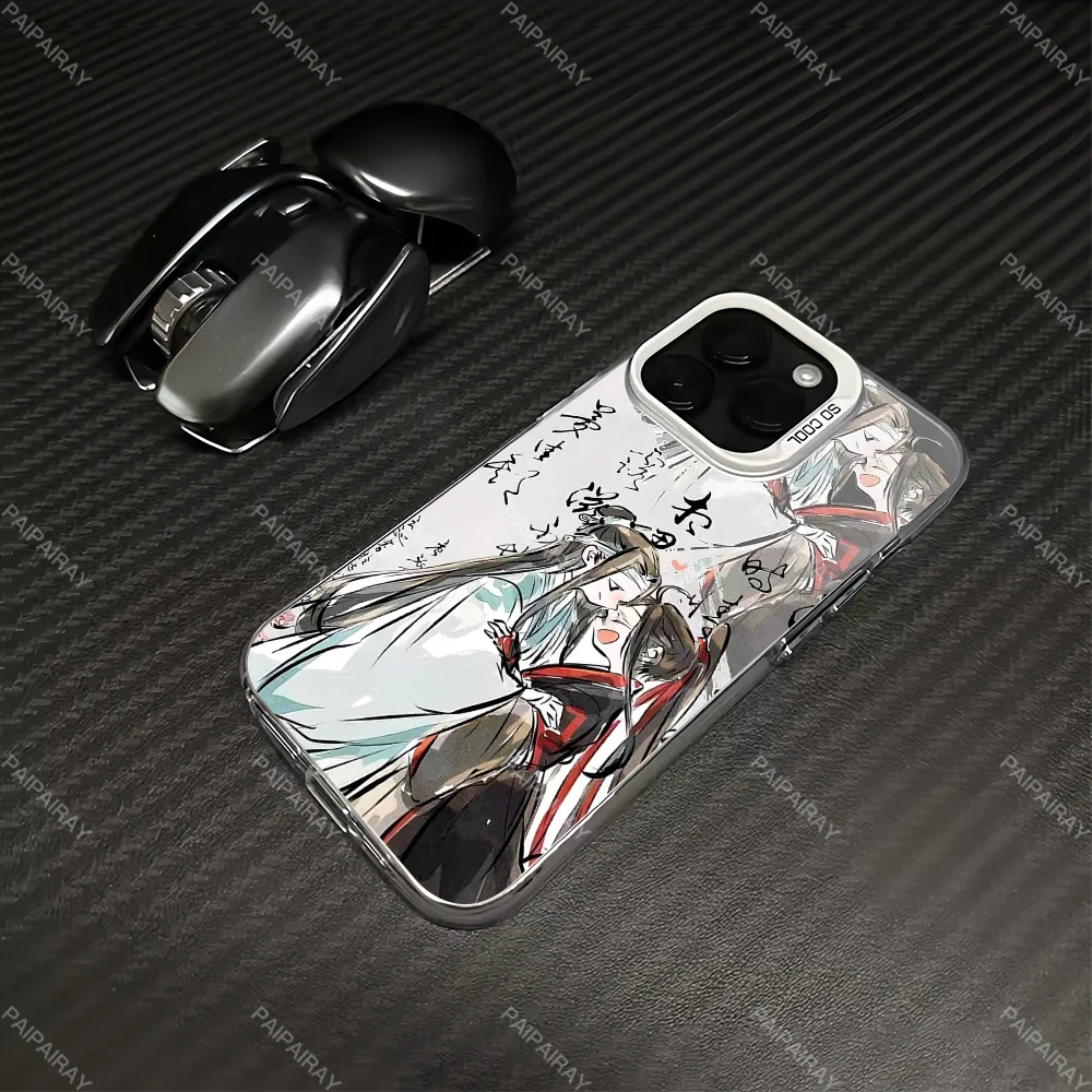 أنيمي مو داو زو شي لسامسونج غالاكسي S20 23 24 25 30 32 34 35 FE زائد الترا جراب هاتف شل حماية الغطاء الخلفي IMD