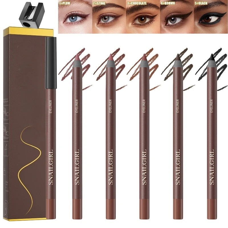 

Multi-Function Makeup Pen Waterproof Dual-Use for Brows & Eyes One Pen Does It All Fine Tip Long-Lasting Wear