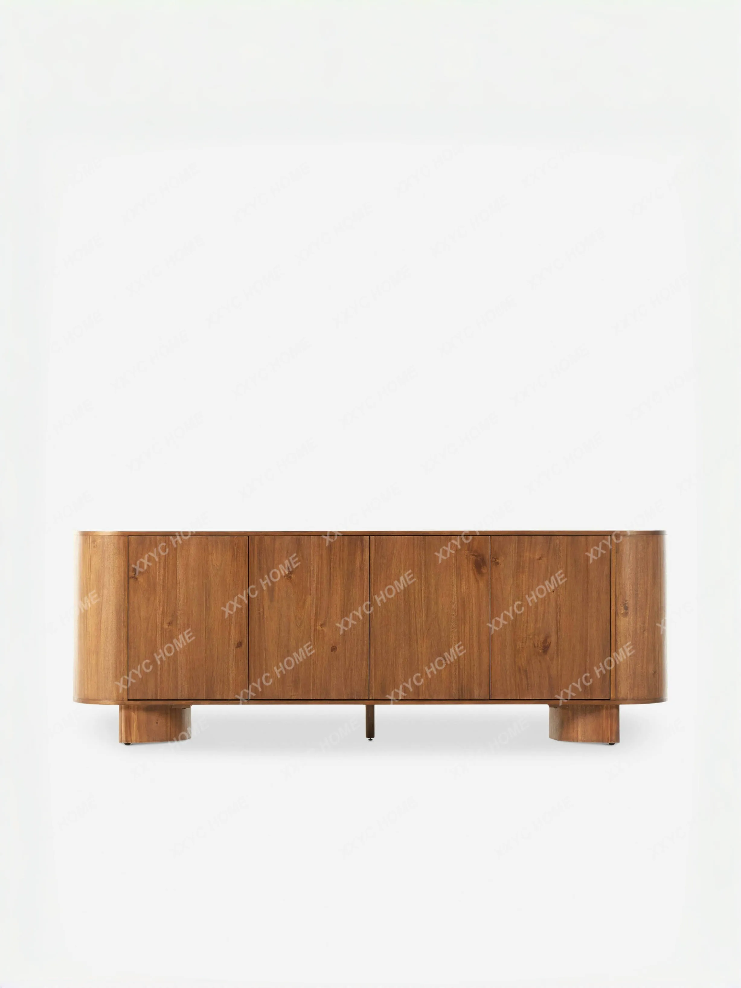 

Тумба-буфет из массива дерева для столовой, простой шкаф для хранения вещей в гостиной