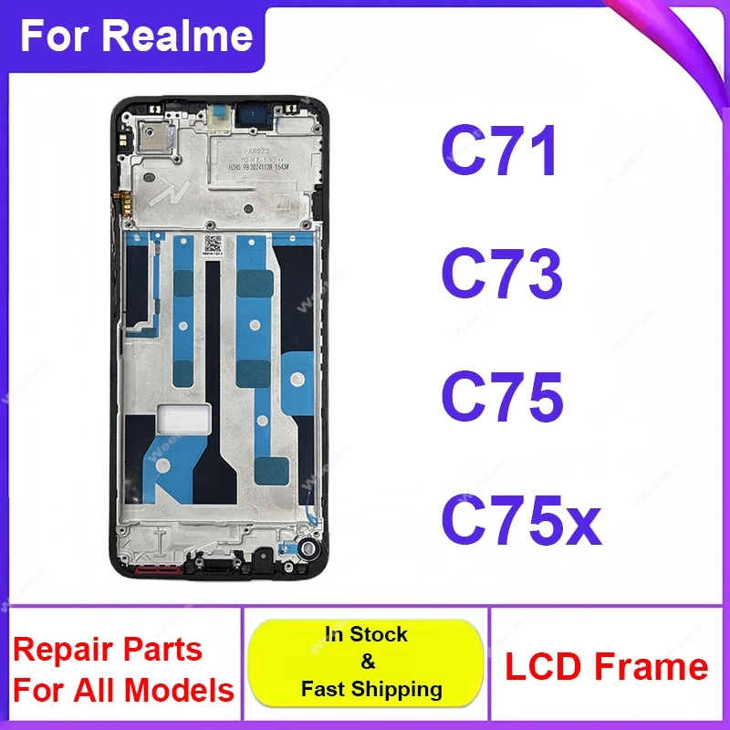 capa-da-moldura-frontal-do-lcd-para-realme-c71-c73-c75-c75x-4g-5g-suporte-da-carcaca-do-lcd-aro-peca-de-reposicao-flexivel
