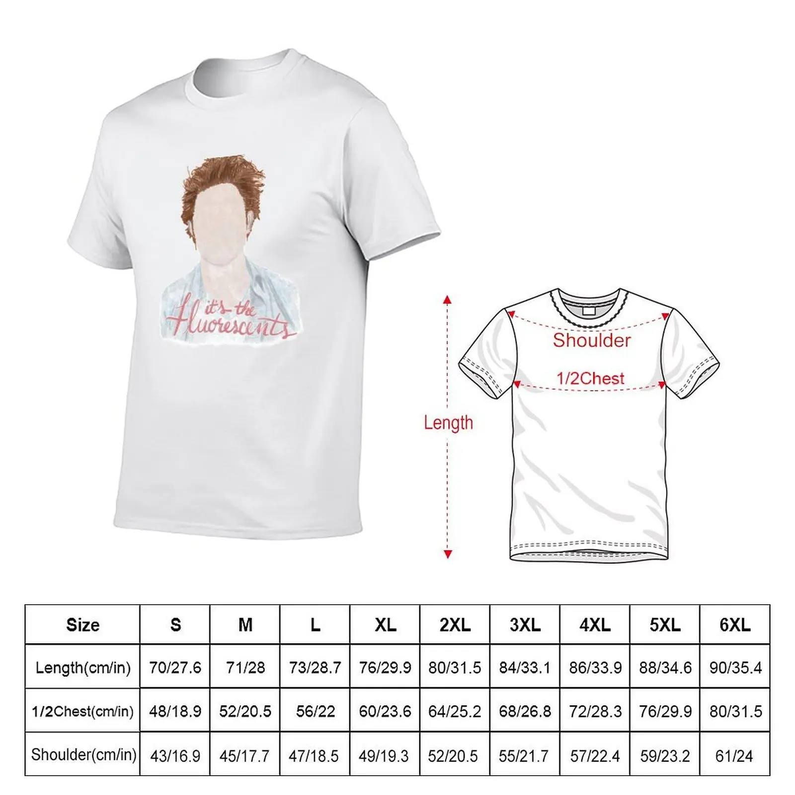 It’s the fluorescents T-Shirt cotton tshirt 100% t shirt for man T-Shirt