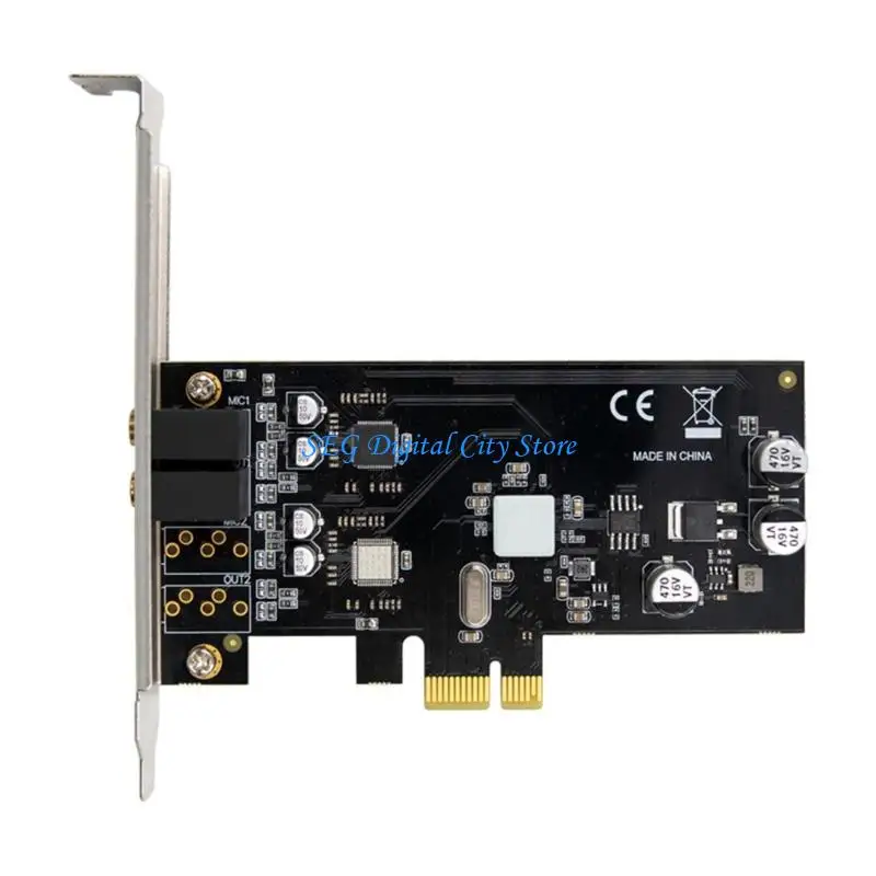 

U75B Advanced CM6646 Chip Sound Card Double Channel For Studio Recording And Gaming
