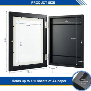 Anak-anak Bingkai Seni Magnetik Depan Terbuka Dapat Diubah Tampilan Dekorasi Rumah Anak-anak Bingkai untuk Poster Foto Menggambar Lukisan Gambar Baru 10 bingkai magnetik penjualan terbaik - №