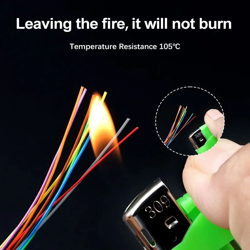 24AWG PTFE سلك نحاسي واحد UL1423 PVDF معزول مطلي بالفضة 1 كابل كهربائي صغير ناعم بدرجة حرارة عالية