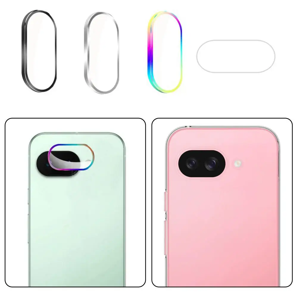 Transparent Super Clear Back Lens Screen Protector Anti-Scratch Waterproof Protective Metal for Google Pixel 9a Film B8S0