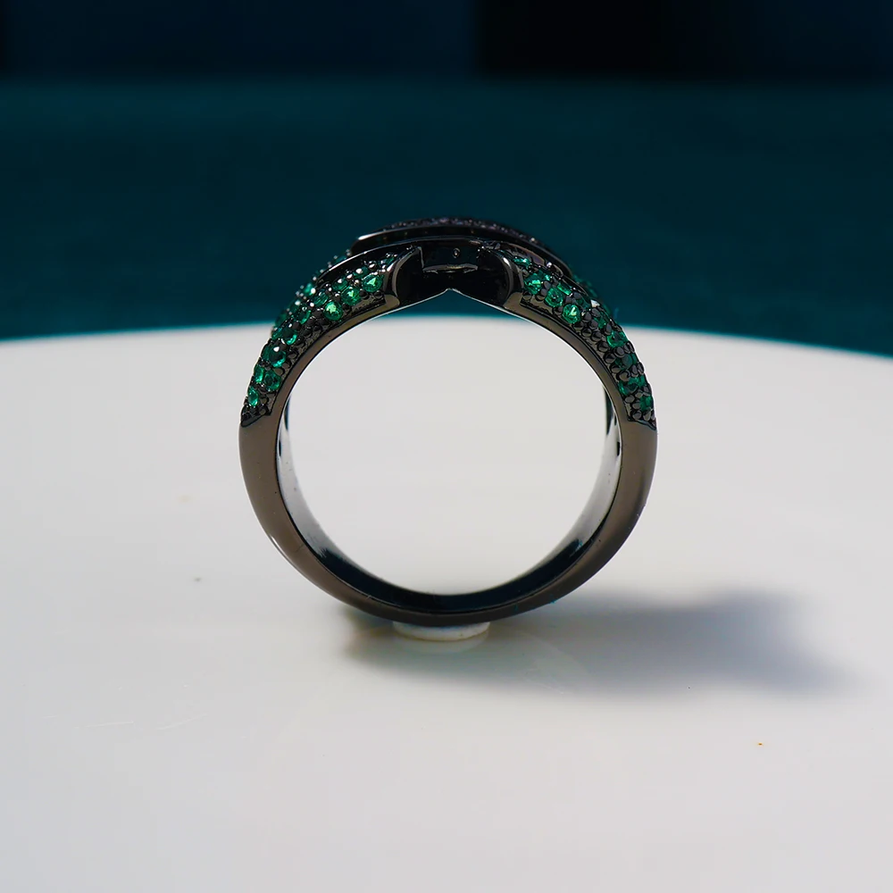 2023 New Monaco Design Luxury Statement Stackable Ring for Women Wedding Zircon Engagement Dubai Punk Bridal Top Finger Rings