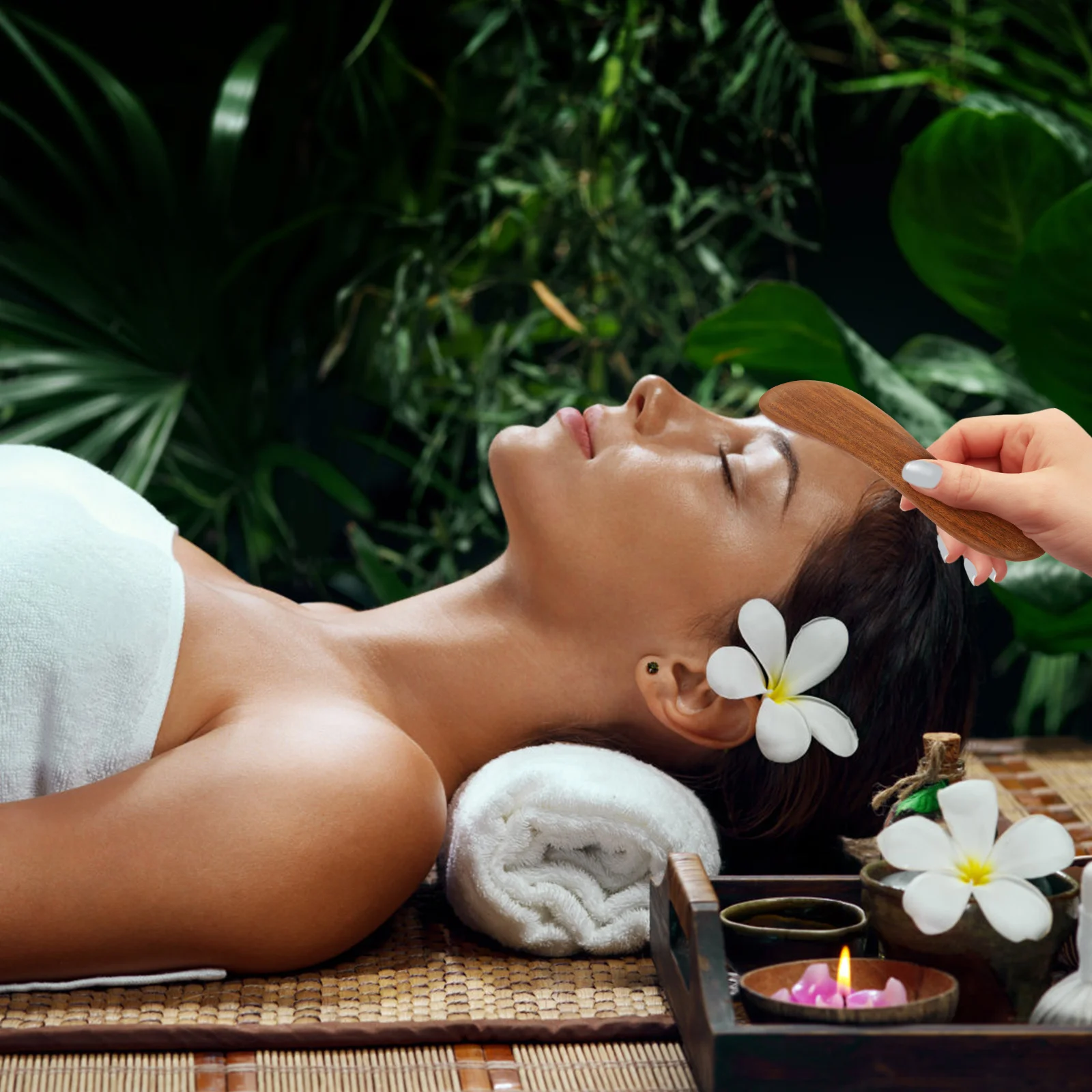 

Scalp Massager Massage Comb For Head Neck Back Neck Massager Natural Wood Hair Accessory Household Relaxation Tool