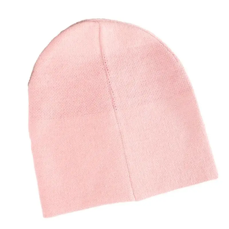 

652F Knit Slouchy Beanie Hat for Women Fashion Letter Hat Handcrochet Jacquard Hat Girl Soft Hat Female Men Unisex Headwear