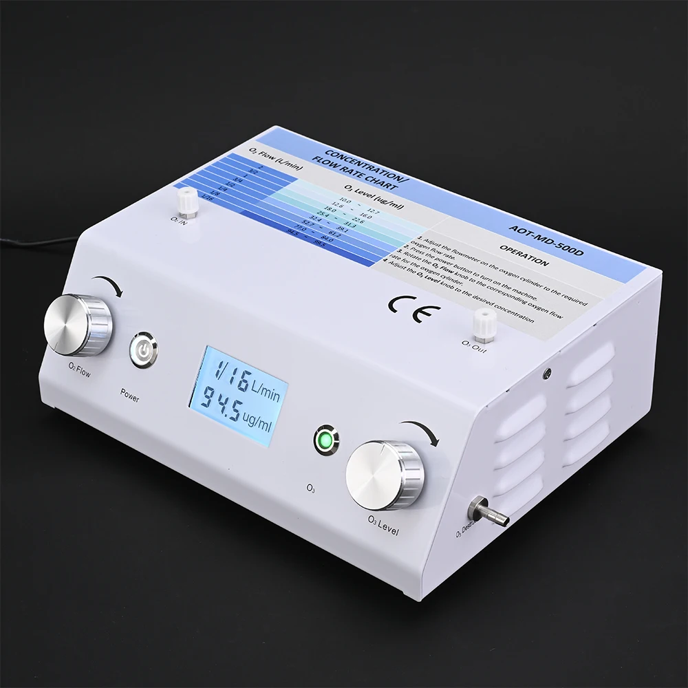 AQUAPURE Ozonator Ozone Generator Machine with 10-100mg/L Ozone O3 Destroyer for Therapy