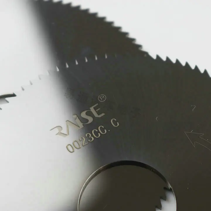 Raise Tungsten steel blade saw blade 0023CC.C phi 80 x1. 4 x 22 gold leaf tungsten steel milling cutter