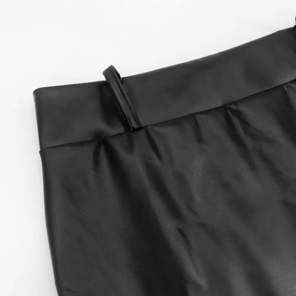 Rok Ketat Tembus Pandang Renda Streetwear Slim-Fitting Rok Ritsleting untuk Kantor