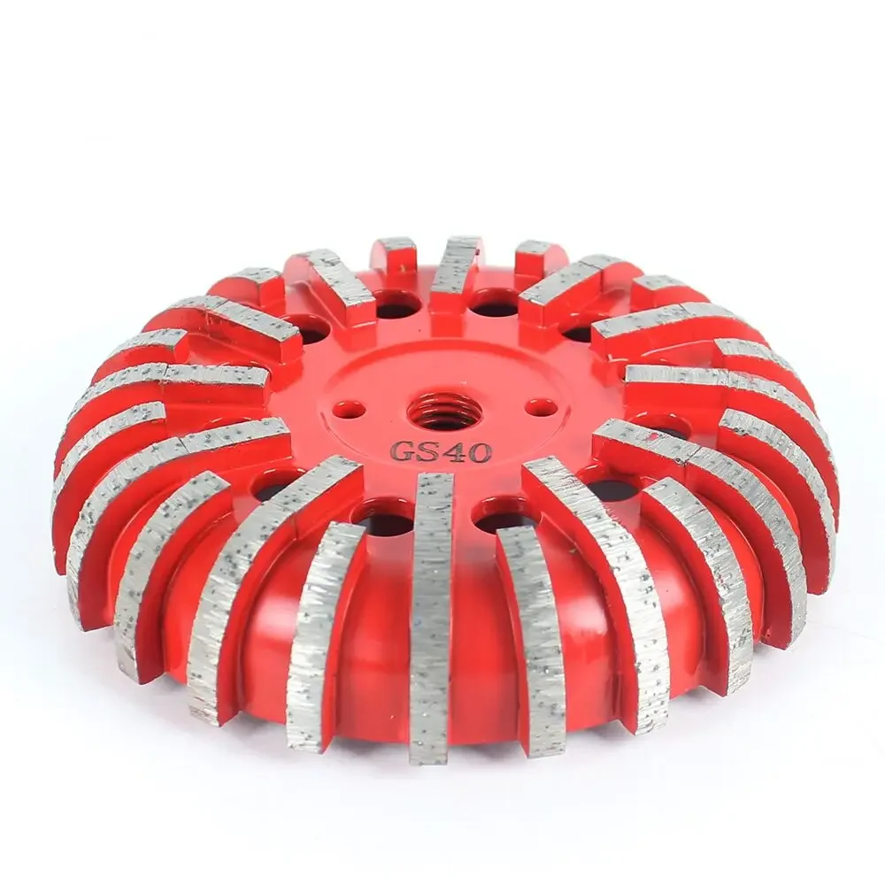 5 inch 6 inch Terrco Radius Cove Concrete Grinding Wheels