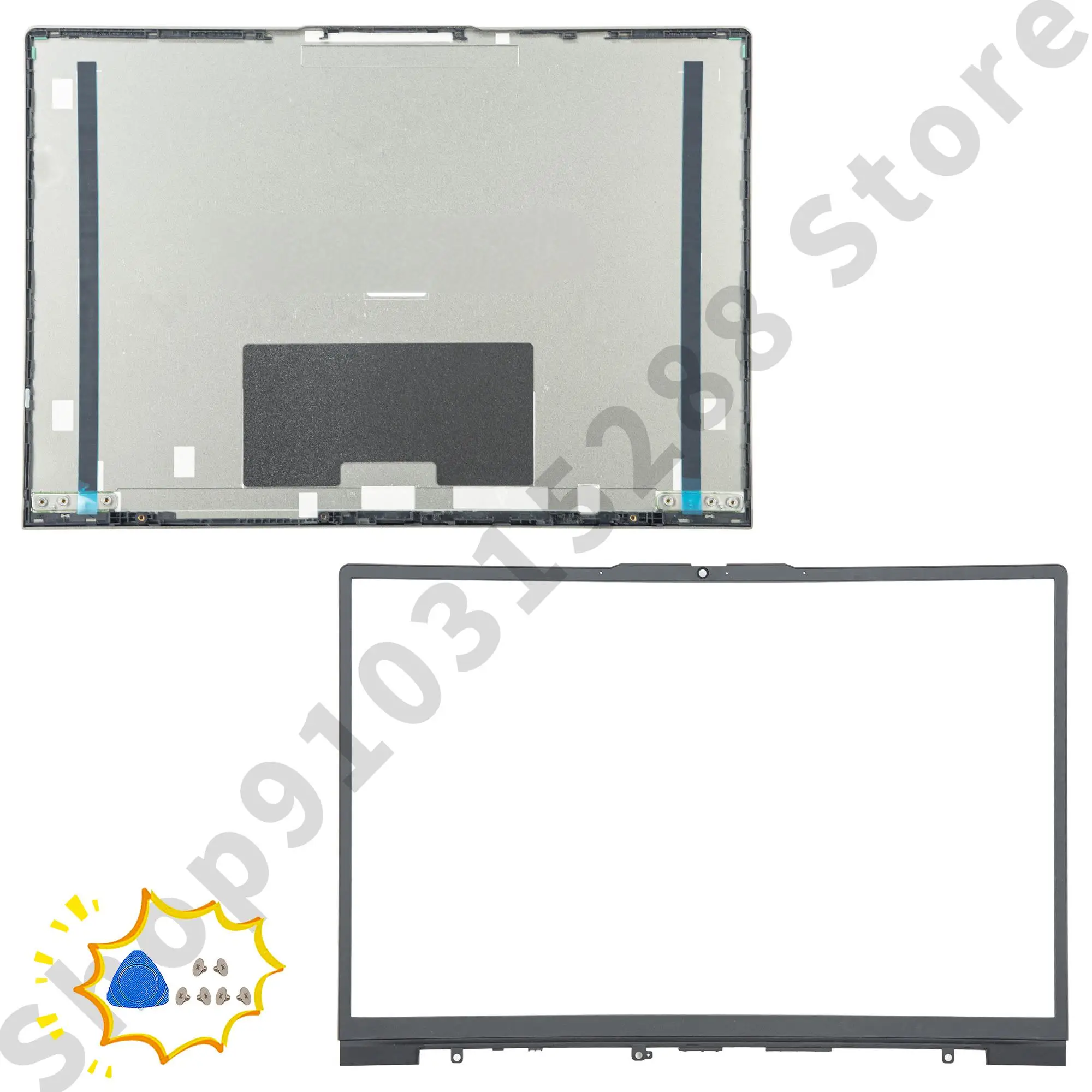 Imagem -04 - Capa Traseira para Thinkbook Bezel e Hingecover Substituição de Peças Novo 13s g2 Itl G2-are 13s g3 Acn 2023 133