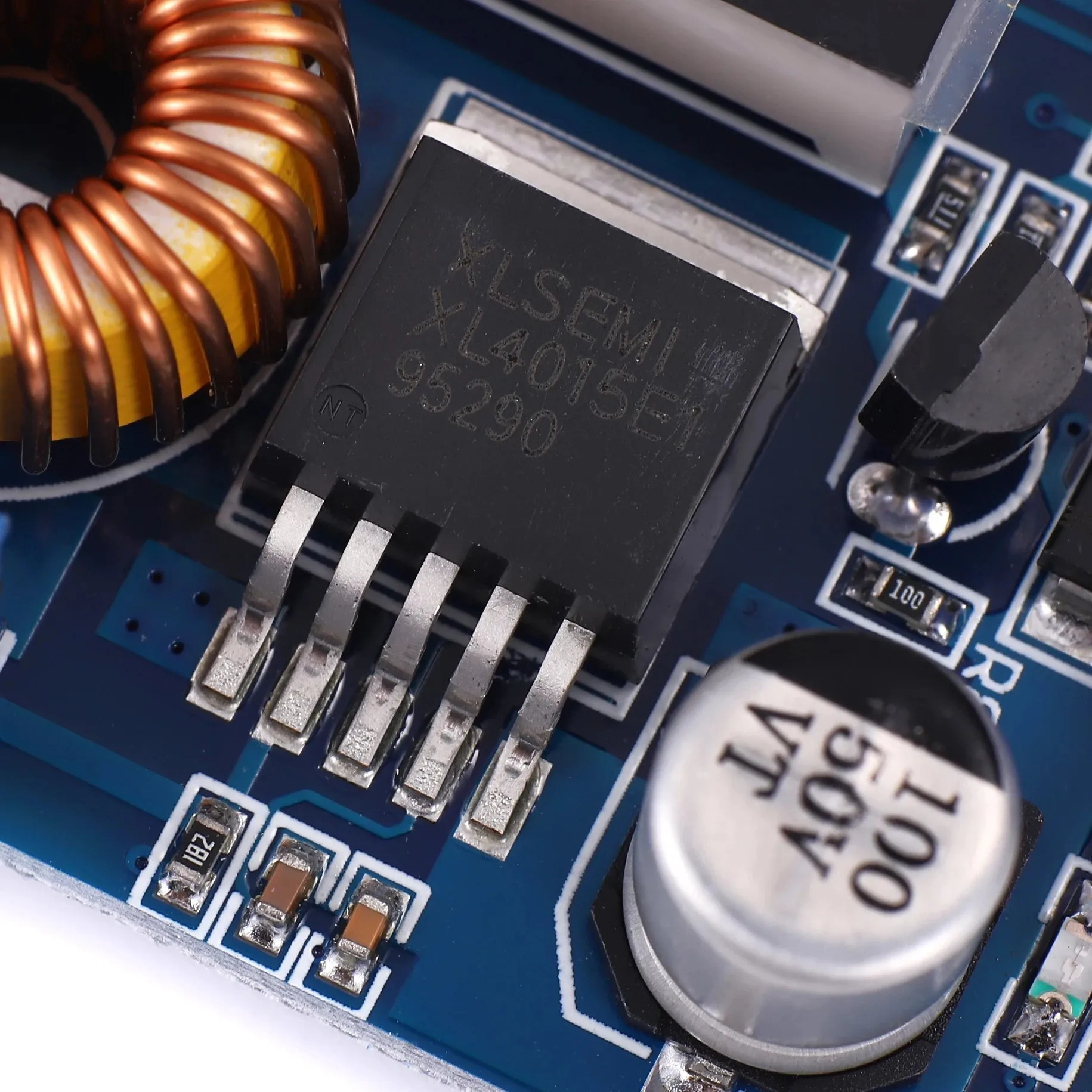 3pcs XL4015 Step Down Module 5A Constant Current Constant Voltage with Display for LED Driver Lithium Battery Charger