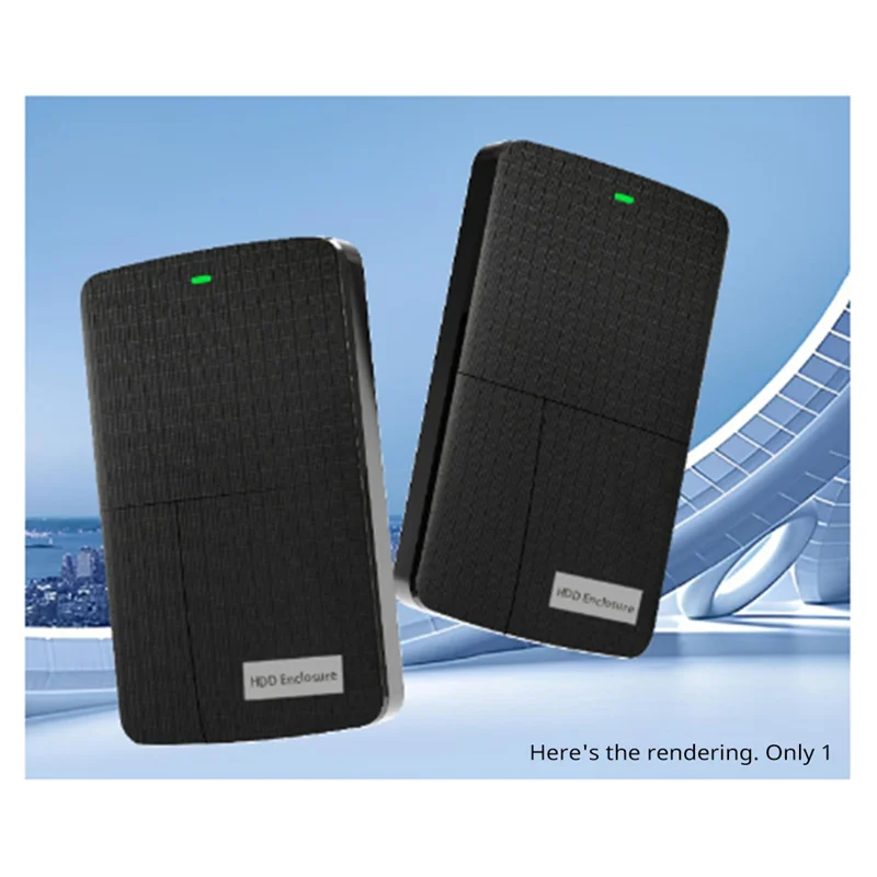 2.5" SATA External Hard Drive Case Solid State Mechanical External Box 2.5 Inch SSD