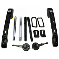 2PCS 191837205A 193839205 193839206 191837206 Vehicle door handle Left and right sets for VW Mk1 Mk2 Golf Jetta Rabbit GTI