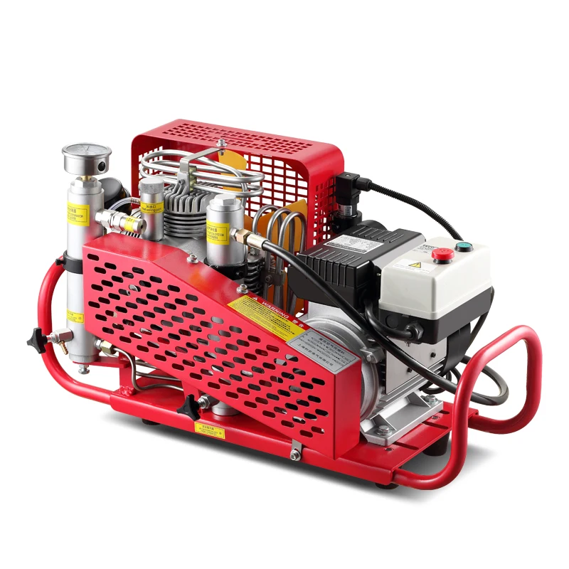 

High-Pressure Air Compressor Pump Firefighting Submersible Cylinder Inflator 30 MPa Industrial Leak Detection