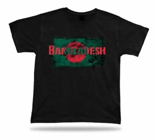 Bangladesh flag Tshirt T-shirt Tee top city nation map textile BASIC apparel