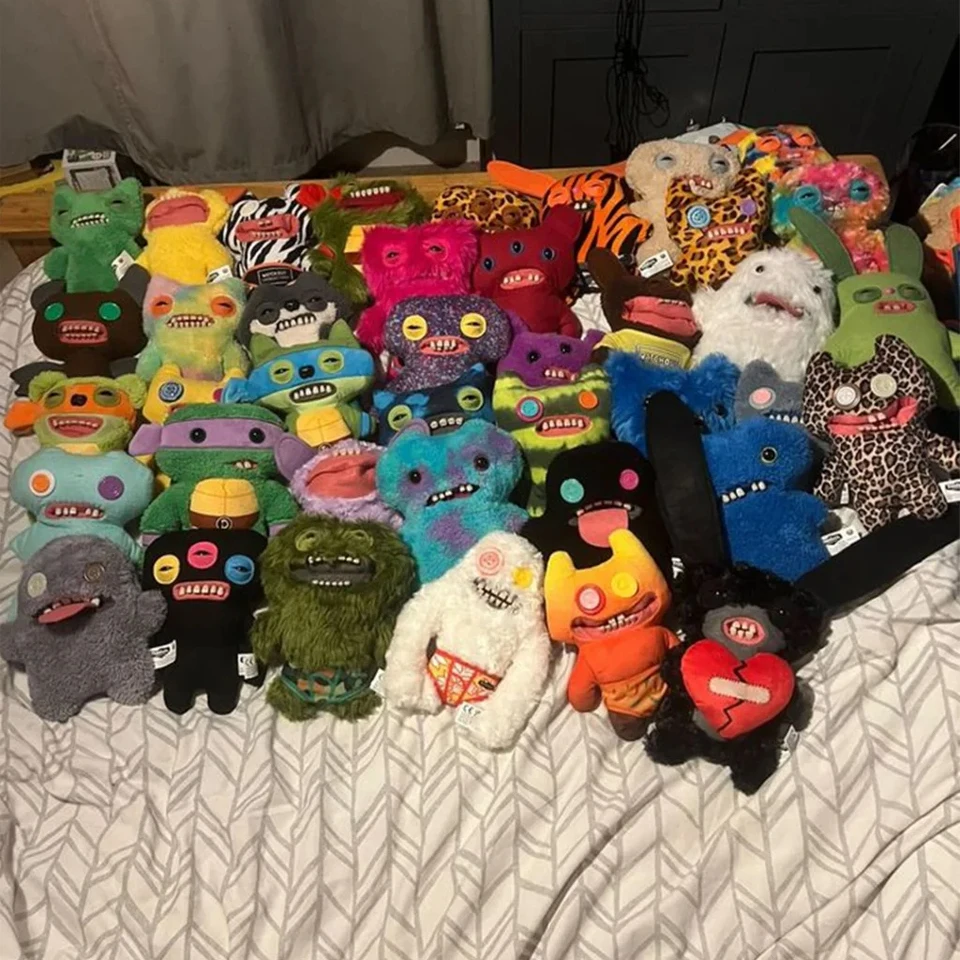 

Fuggler Ugly Teeth Monster, плюшевые игрушки, забавный Fugguler, широкоугольный монстр, сумасшедший кролик, Humph, мягкие куклы Peluche, подарки, новинка 2025 г.
