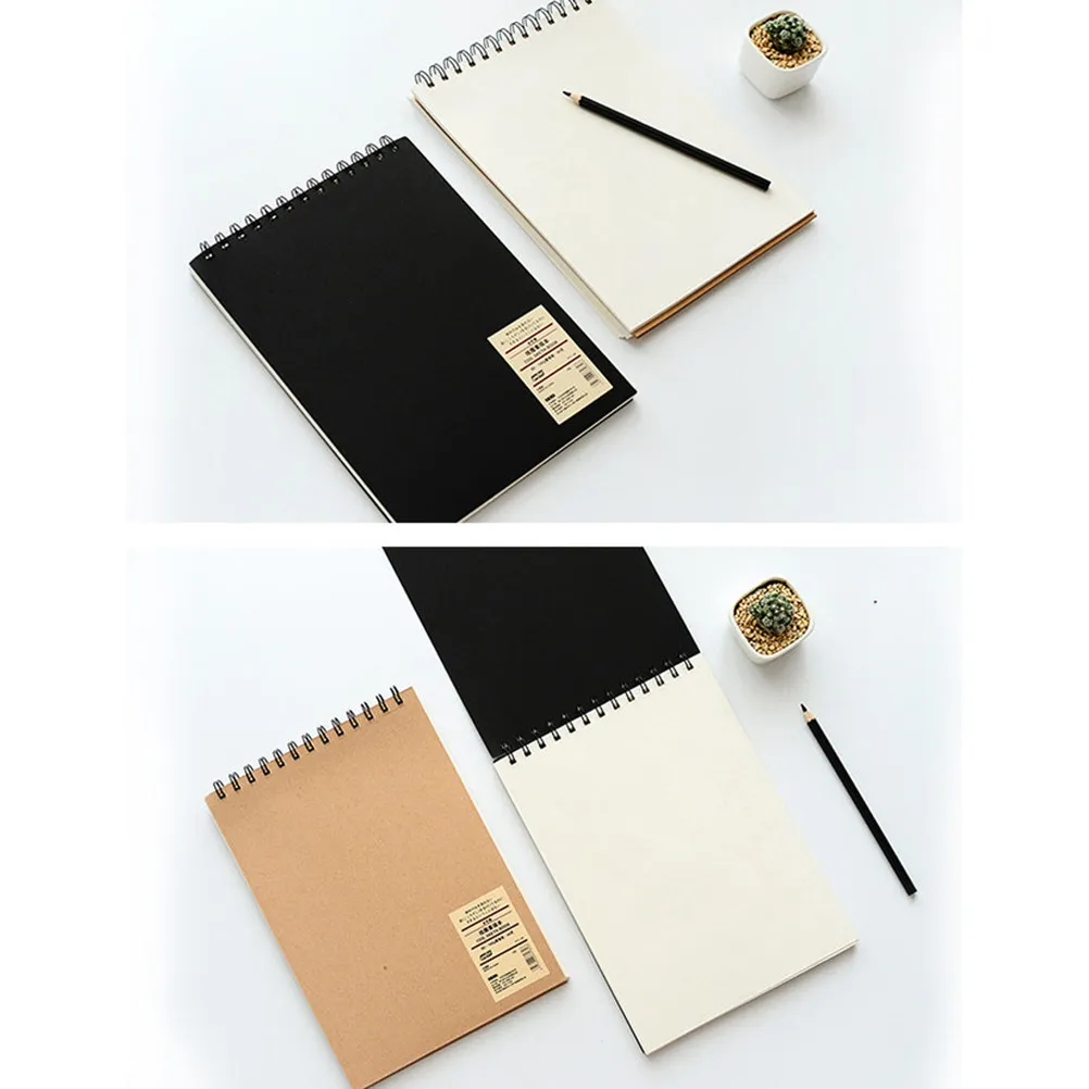 B5 Spiral Sketchbook Notebook Thick Blank Paper for Drawing Writing Poetry Travel Journal Memory Keeping