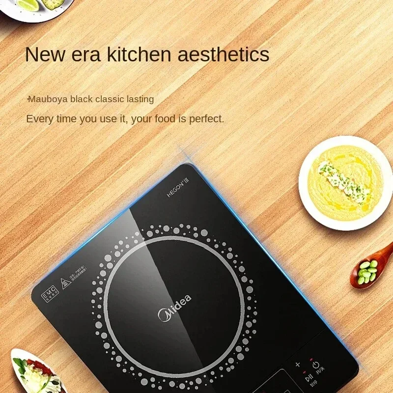 ميديا-طباخ تحريض كهربائي ذكي ، موقد منزلي ، لوحة هنسيل ، تسخين ، طباخ بالتساوي ، 220 فولت ، 2200 واط