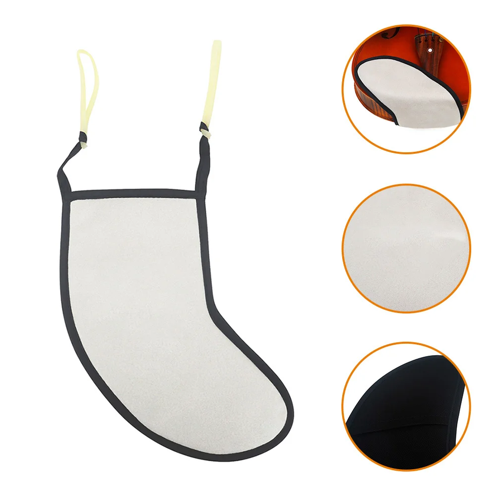 

Violin Shoulder Rest Pad Suede For 4/4 3/4 Size Shoulder Cushion Pressure Relief Durable Support Instrument Accessory