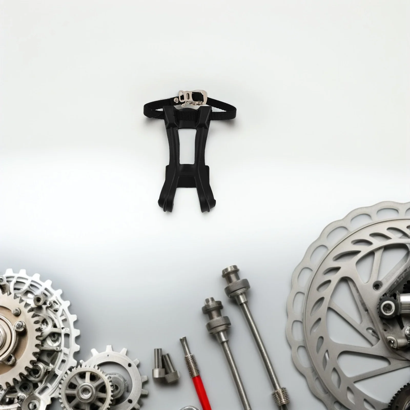 

4 шт. нейлоновые ремни для велосипедных педалей с зажимами для пальцев, регулируемые велосипедные фиксаторы для ног для стационарных велосипедов, надежная защита от скольжения