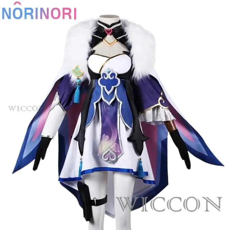 스타레일 바이헹 코스프레 의상 게임 애니메이션 파티 유니폼 여성 할로윈 역할극 의상 드레스