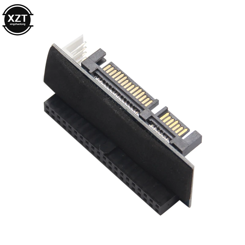 3.5HDD IDE/PATA SATA IDE Adapter 40 Pin IDE to SATA Connector Hard Disk Adapter Converter With 7 Pin-SATA Data Motherboard Cable