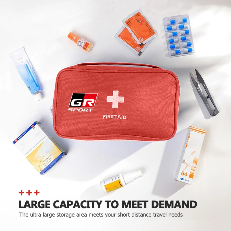 لتويوتا سيارة الإسعافات الأولية الطب المنظم السفر مجموعة طبية صغيرة GR الرياضة غازو سباق يارس 86 كورولا هايلكس سوبرا