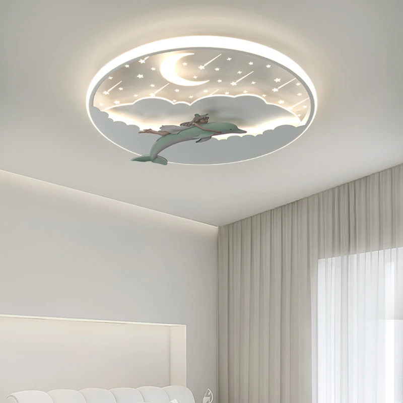 Creative Ceiling Lights Kids Room Cute Indoor Lighting For Boys Girls Bedroom Study Room Ceiling Lamp Children Ceiling Light