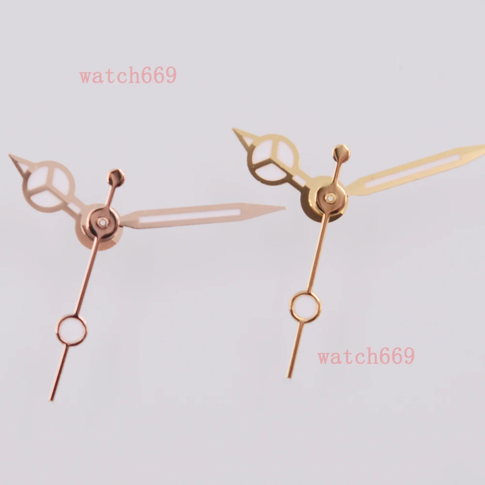 Manecillas de reloj NH05 NH06, manecillas de reloj de oro/oro rosa, ajuste luminoso, accesorios de reloj de movimiento NH05 NH06
