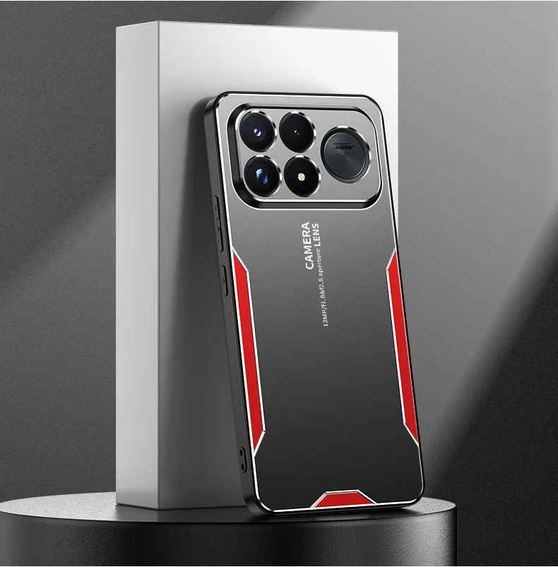 Für Redmi K100 Pro Max: Metallhülle aus Aluminium, schützt die Kameralinse, verhindert Fingerabdrücke, Metall- und TPU-Kombination, für Redmi K100 Pro Max. – Detail 12