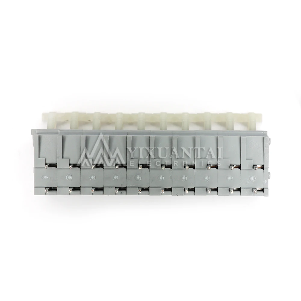 10pcs/Lot  255-410  WAGO【10-P Wire to Board Terminal Block Vertical with Board 0.200" (5.08mm) Through Hole】New and Original