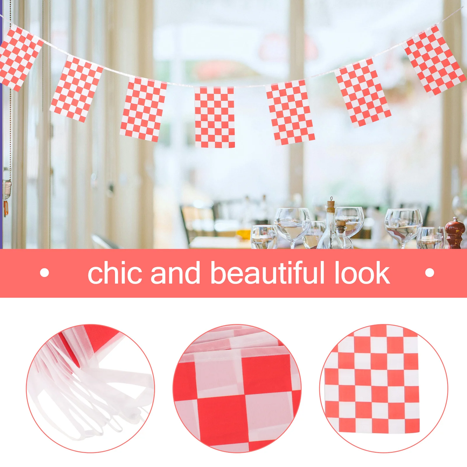 

1 String Checkered Racing Flag Racing Signal Flag Race Car Party Favors Birthday Decor Small Flags Small Flags on Sticks