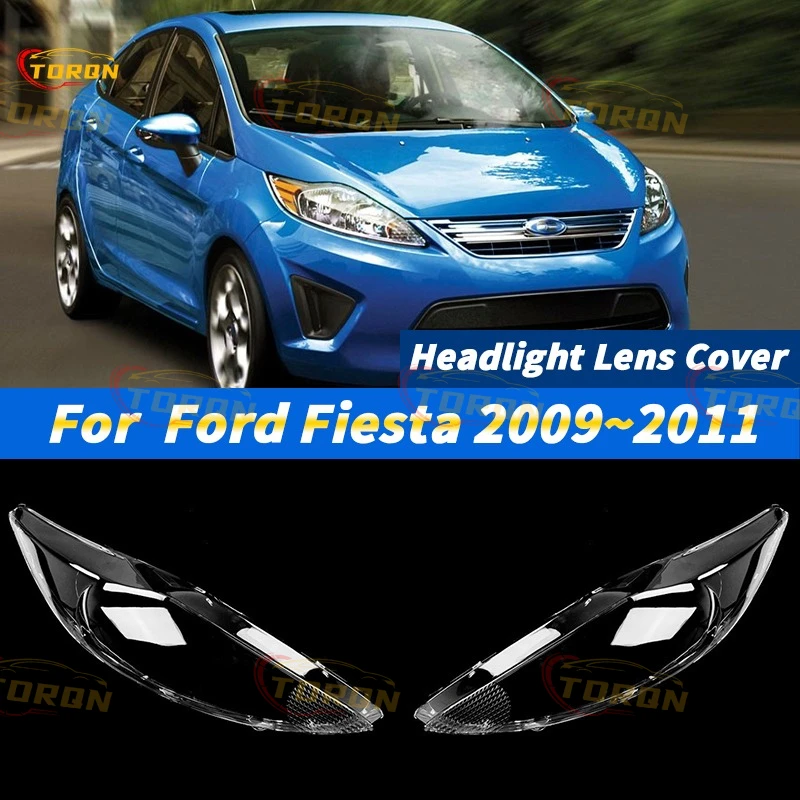 

For Ford Fiesta 2009 2010 2011 Car Headlight Cover Headlamp Shade dust cover for headlights car accessories automobil parts