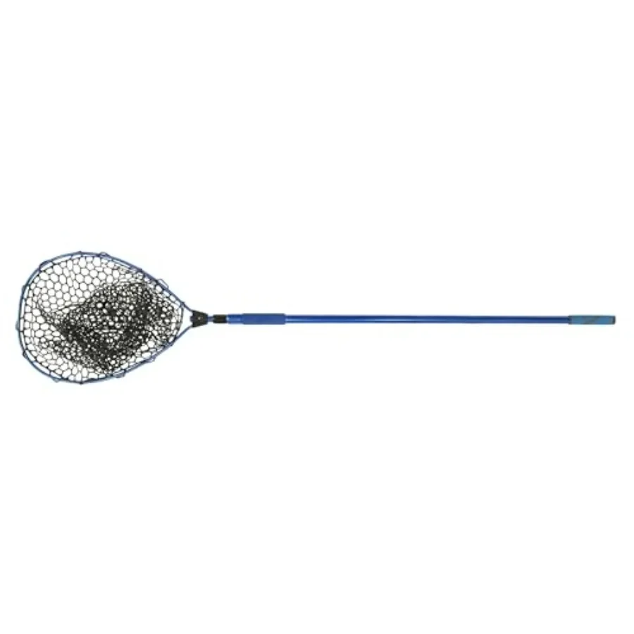 

Crappie Net for fishing applications, made of durable nylon mesh, green color, ultra-fine 1/8-inch knotless design for gentle f