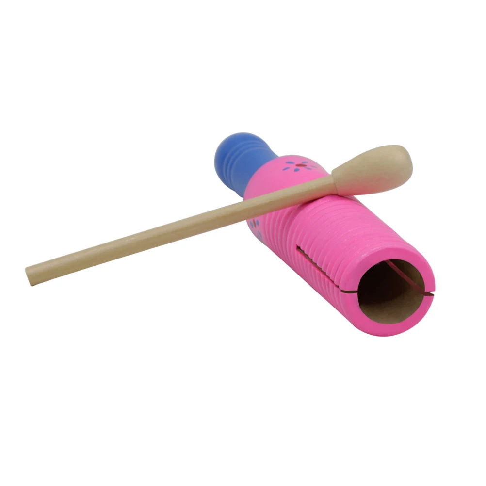 Sonajero de colores, instrumentos musicales educativos para bebés, juguetes de percusión de bambú, entrenamiento con sentido musical