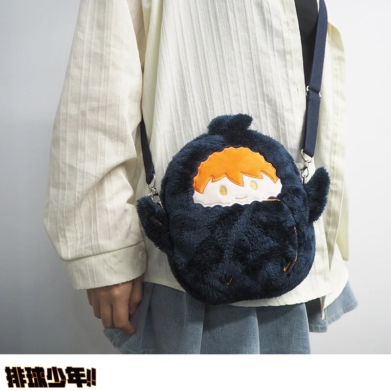 

Original Haikyuu!! Yu Nishinoya Anime Tobio Kageyama Shoyo Hinata 5 Styles Messenger Bag Shoulder Bag Blind Box Transparent Bag