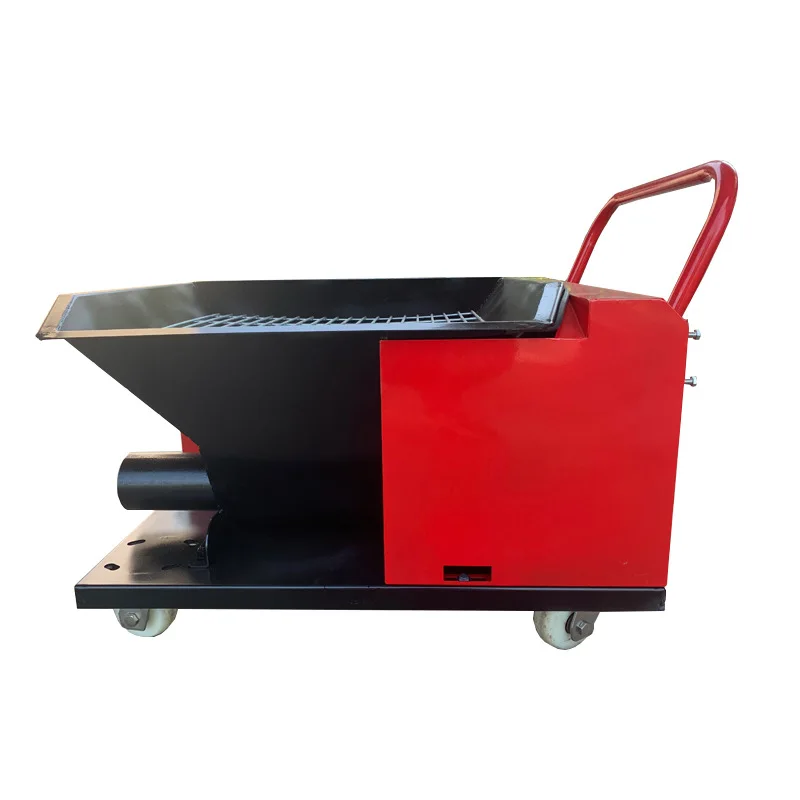 Concrete conveyor pump secondary structure feeder