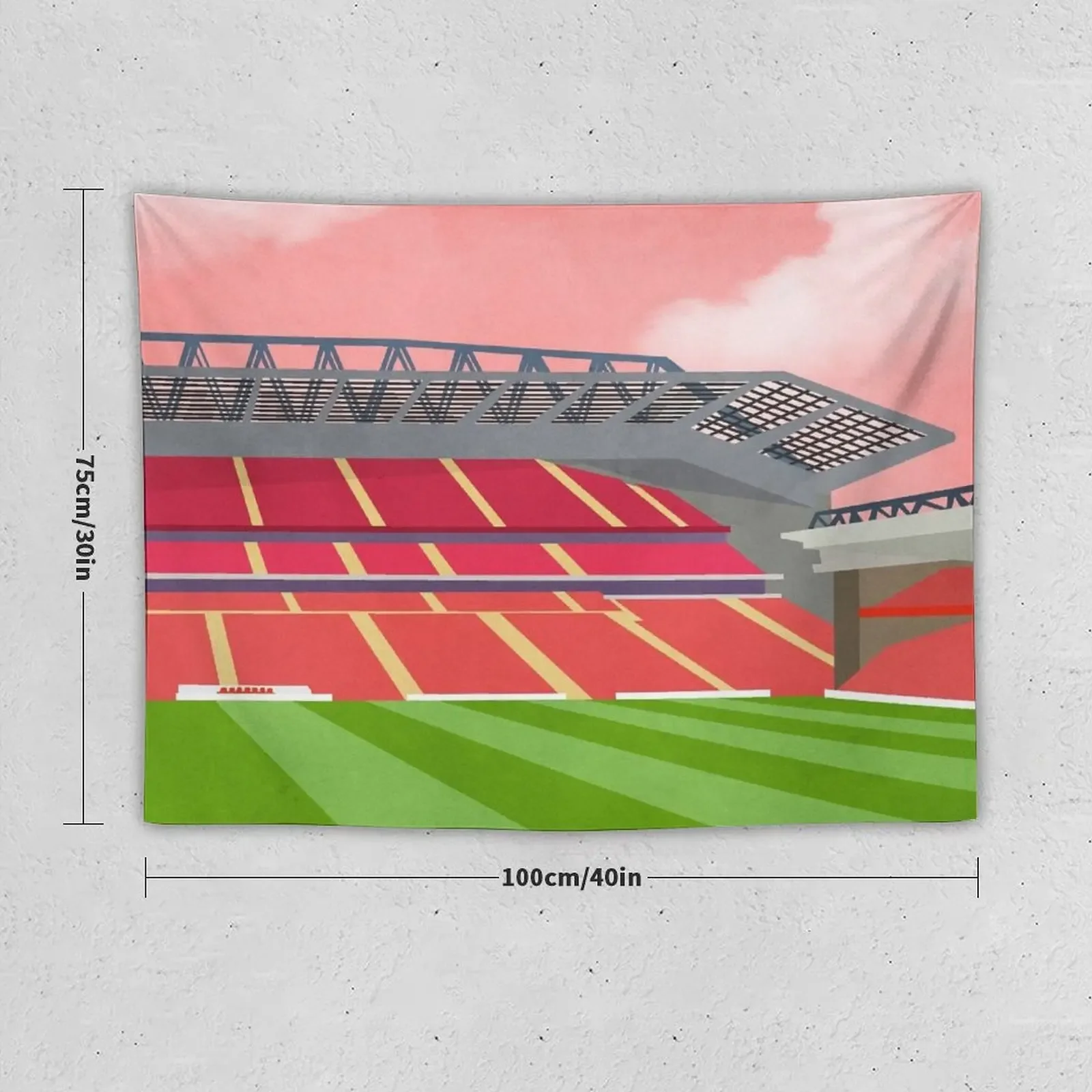 Anfield Tapestry Wall Hanging Decorative Wall Mural Tapestry