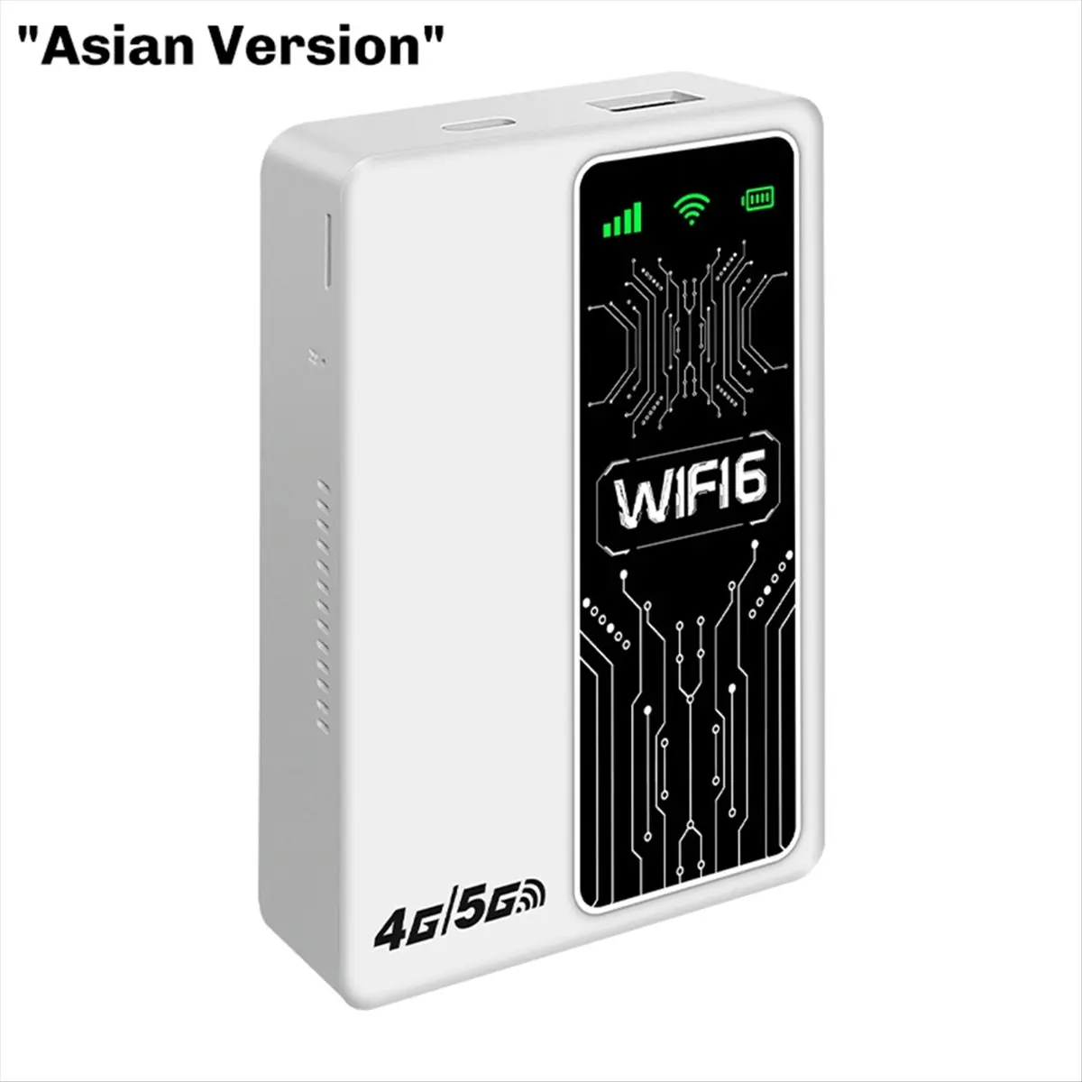 “QUALITY EXCELLE“4G/5G Lte Router WiFi6 Routers 300Mbps 4G Portable WiFi Modem 5G SIM Card Hotspot Signal Extender,Asian Edition - view 3