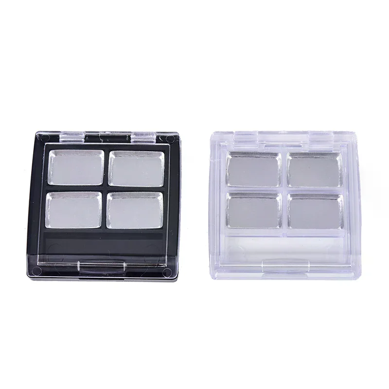 /YOV/4 Square Grids Eyeshadow Lipstick Powder Box Case Cosmetic Packing+Palette Empty